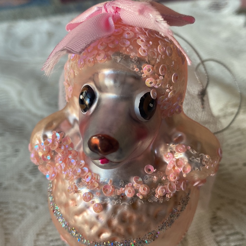 Cute Poodle Ornament - Picture 7 of 7